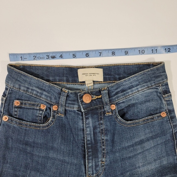 French Connection Skinny Jeans Women's Size UK2, waist is 24 - Picture 7 of 9